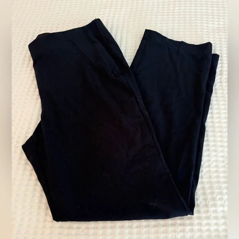 J Jill Wearever Collection wide Leg Pull On Pants Large Tall